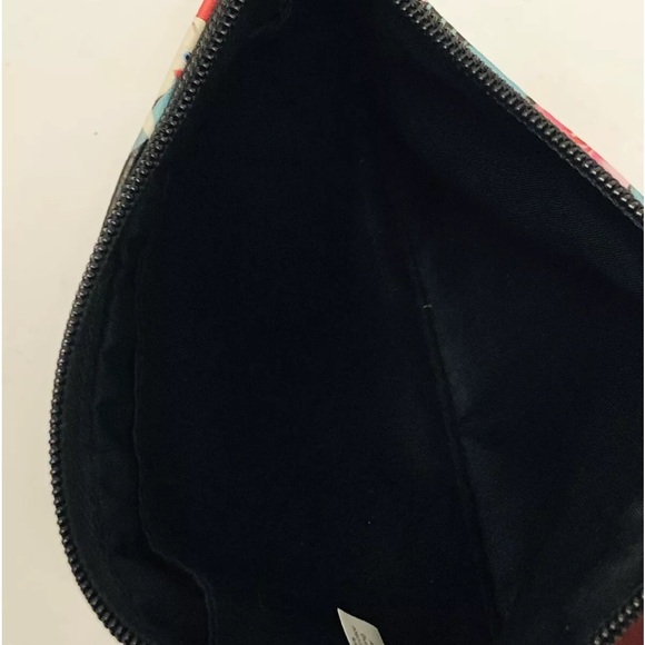 Disney Loungefly Little Mermaid Flounder Sebastian Wristlet Zipper Pouch - Picture 6 of 8